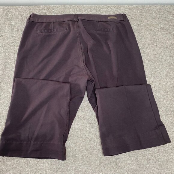 KUT from the KLOTH Bootcut Dress Pants Women's 16 Mid Rise Brown Office - Picture 6 of 15